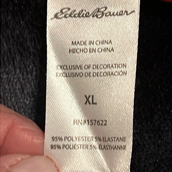 Men’s Eddie Bauer Christmas Pajama Set‎ Size XL 2 Pieces Festive Cozy - Picture 6 of 7